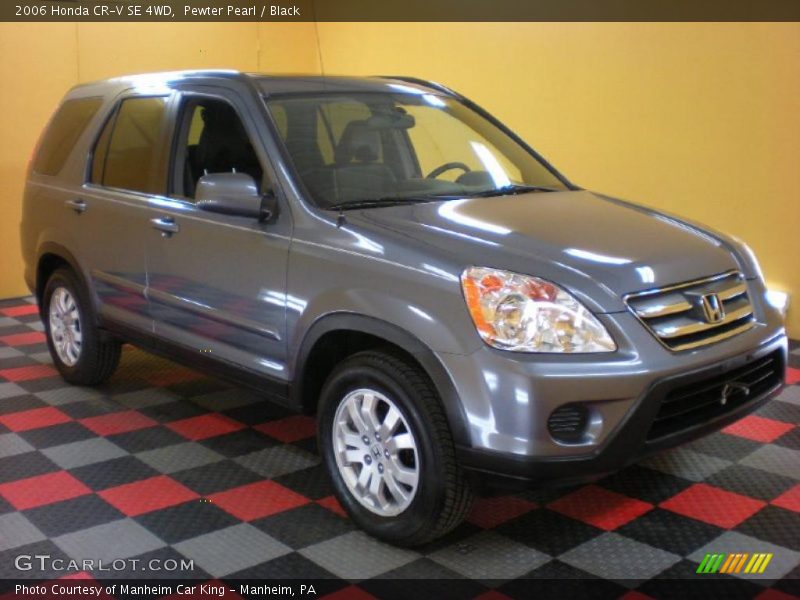 Pewter Pearl / Black 2006 Honda CR-V SE 4WD