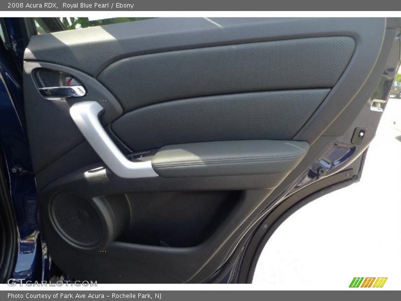 Royal Blue Pearl / Ebony 2008 Acura RDX