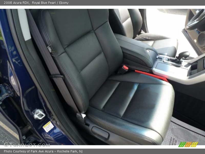 Royal Blue Pearl / Ebony 2008 Acura RDX