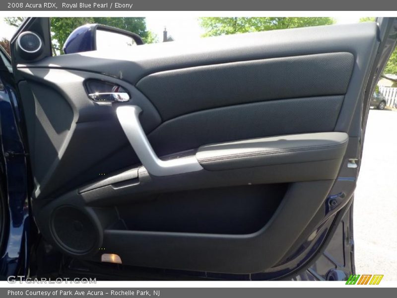 Royal Blue Pearl / Ebony 2008 Acura RDX