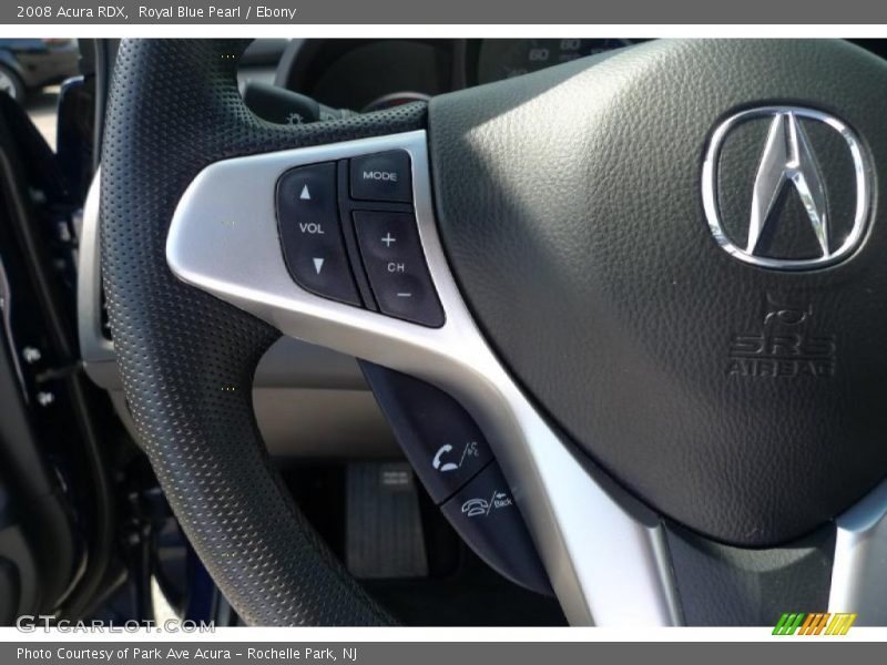 Royal Blue Pearl / Ebony 2008 Acura RDX