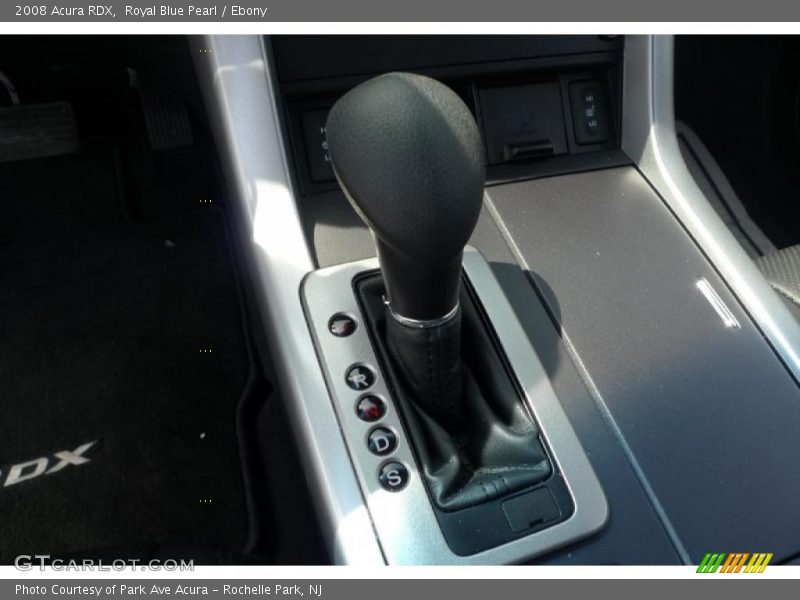 Royal Blue Pearl / Ebony 2008 Acura RDX