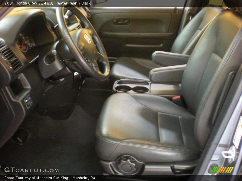 Pewter Pearl / Black 2006 Honda CR-V SE 4WD