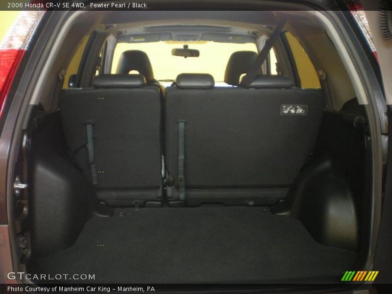 Pewter Pearl / Black 2006 Honda CR-V SE 4WD