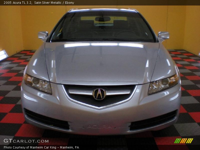 Satin Silver Metallic / Ebony 2005 Acura TL 3.2