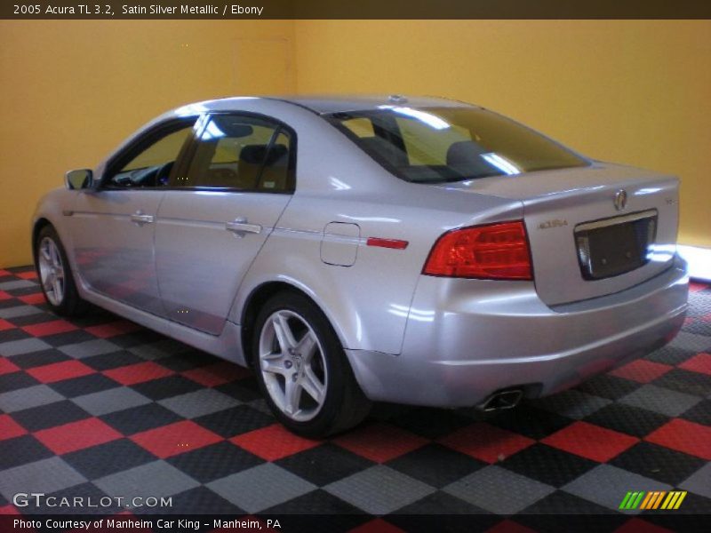Satin Silver Metallic / Ebony 2005 Acura TL 3.2