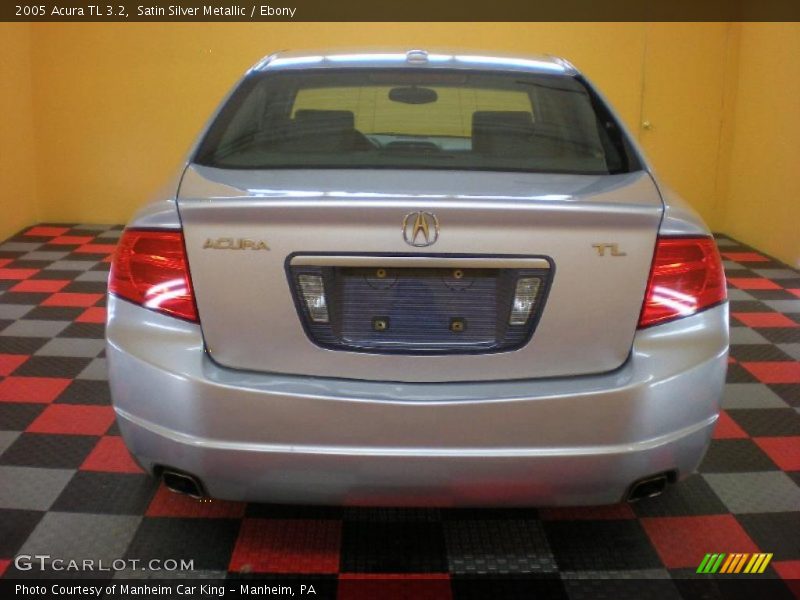 Satin Silver Metallic / Ebony 2005 Acura TL 3.2