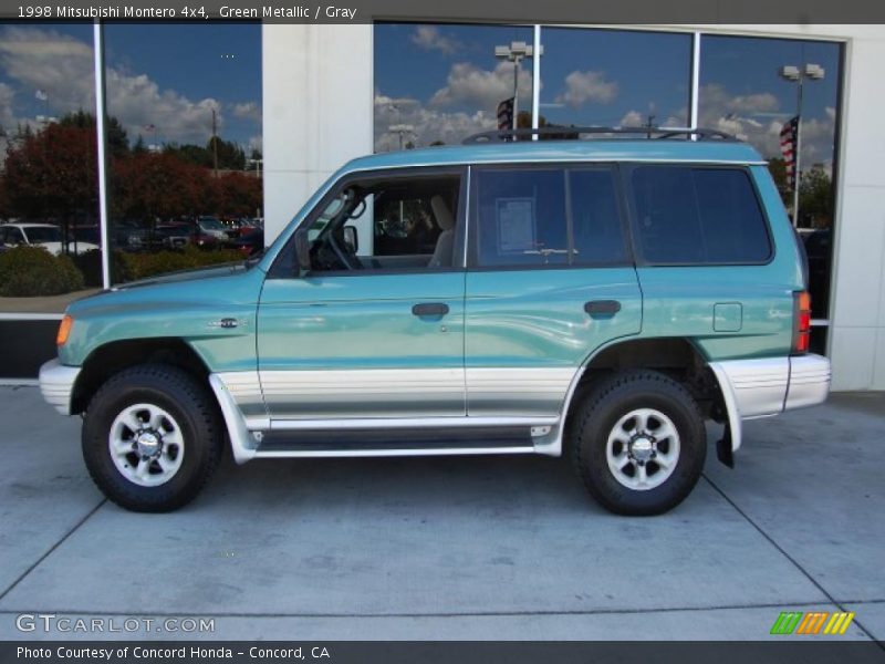 Green Metallic / Gray 1998 Mitsubishi Montero 4x4