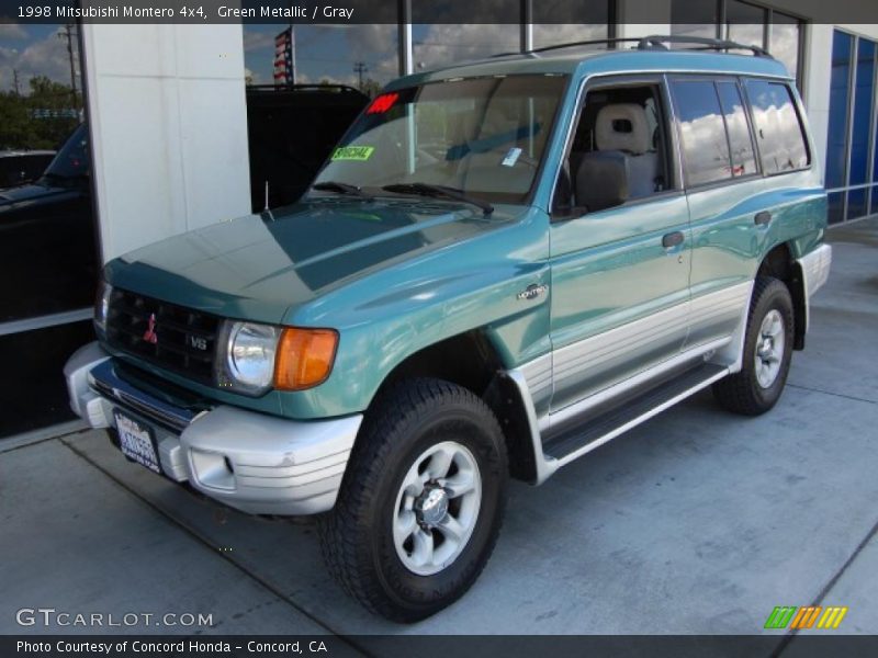 Green Metallic / Gray 1998 Mitsubishi Montero 4x4