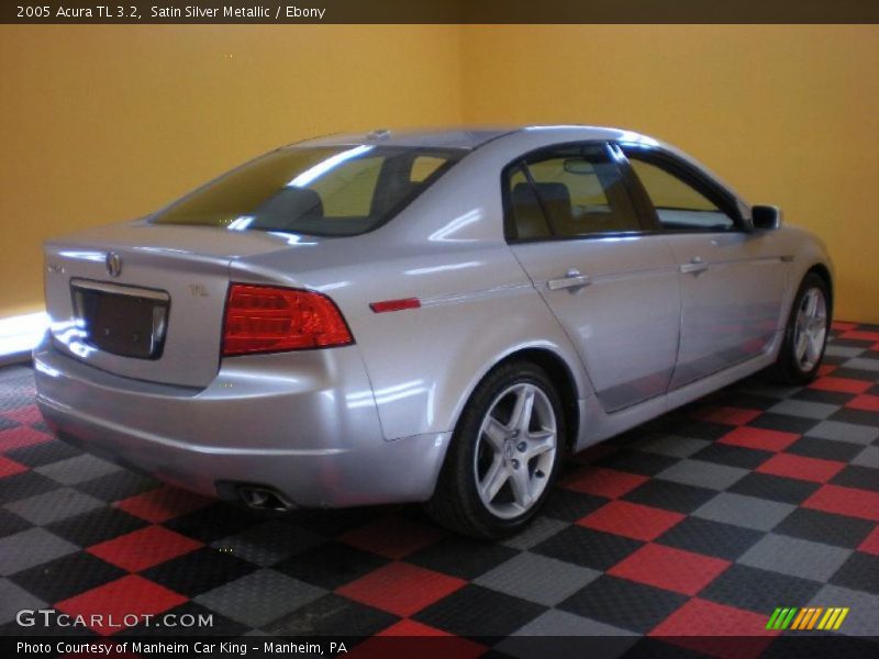 Satin Silver Metallic / Ebony 2005 Acura TL 3.2