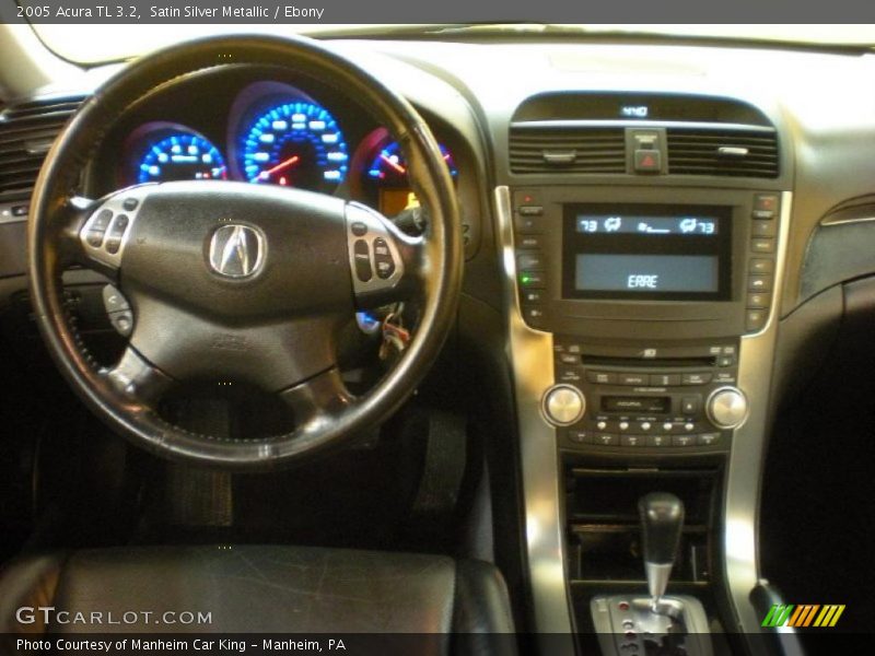 Satin Silver Metallic / Ebony 2005 Acura TL 3.2