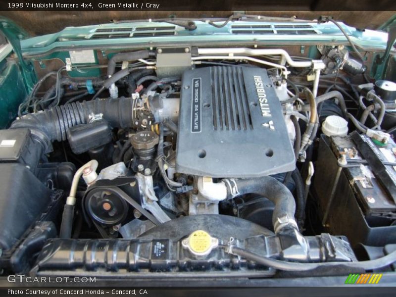 Green Metallic / Gray 1998 Mitsubishi Montero 4x4