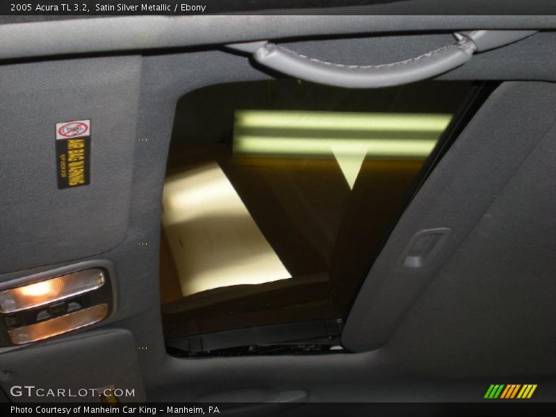 Satin Silver Metallic / Ebony 2005 Acura TL 3.2