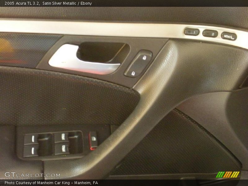 Satin Silver Metallic / Ebony 2005 Acura TL 3.2