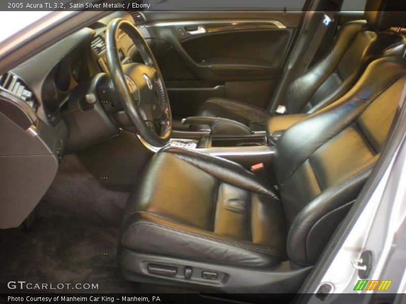 Satin Silver Metallic / Ebony 2005 Acura TL 3.2