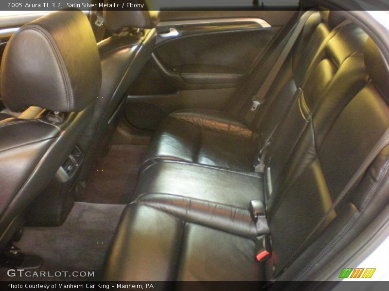 Satin Silver Metallic / Ebony 2005 Acura TL 3.2