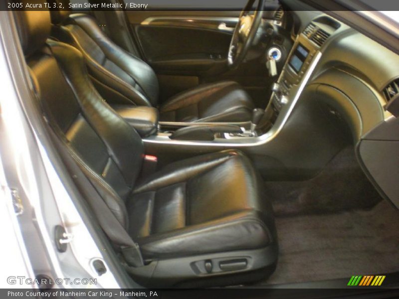 Satin Silver Metallic / Ebony 2005 Acura TL 3.2
