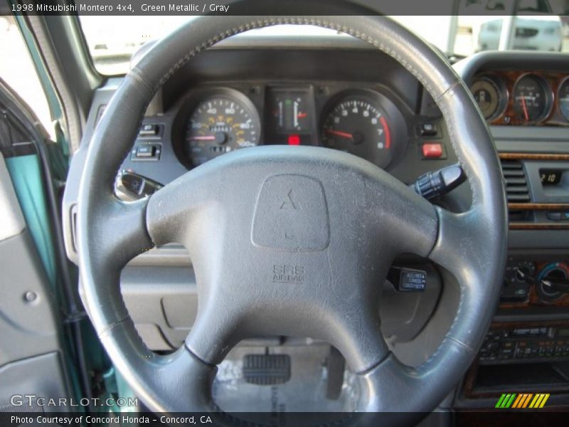 Green Metallic / Gray 1998 Mitsubishi Montero 4x4