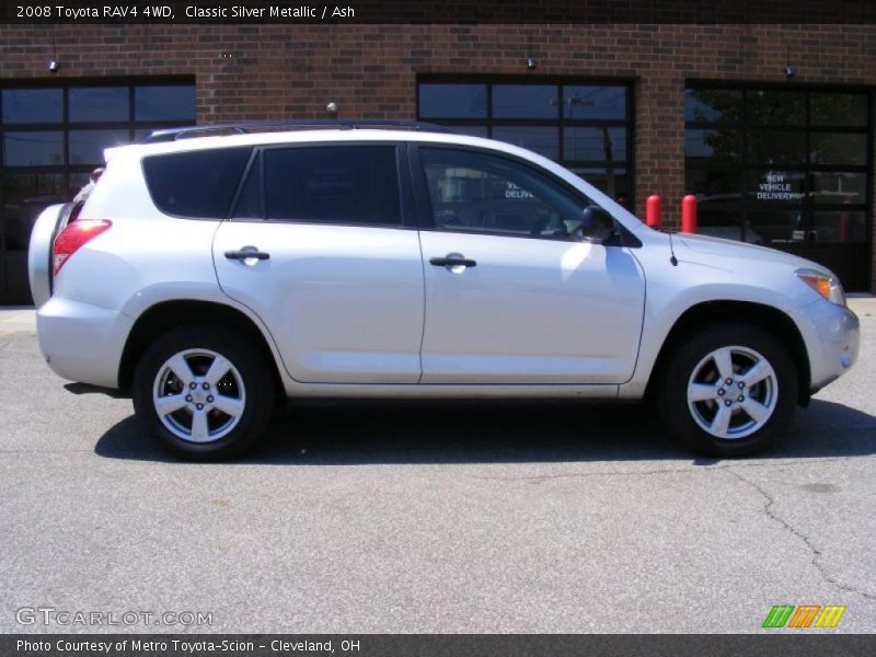 Classic Silver Metallic / Ash 2008 Toyota RAV4 4WD