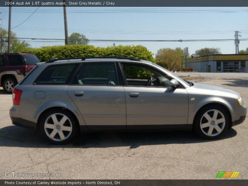 Steel Grey Metallic / Grey 2004 Audi A4 1.8T quattro Avant