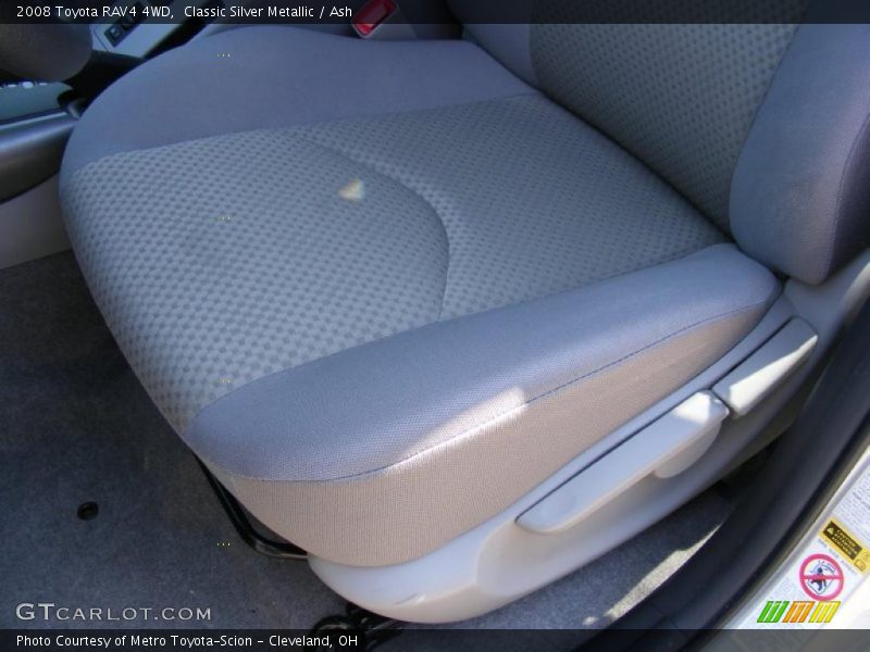 Classic Silver Metallic / Ash 2008 Toyota RAV4 4WD