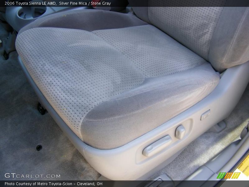 Silver Pine Mica / Stone Gray 2006 Toyota Sienna LE AWD
