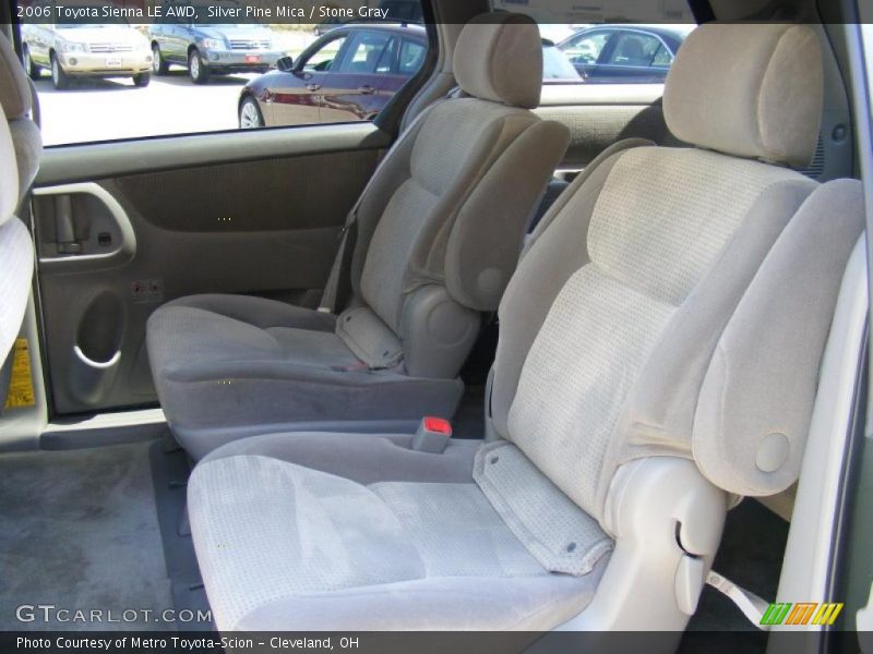 Silver Pine Mica / Stone Gray 2006 Toyota Sienna LE AWD