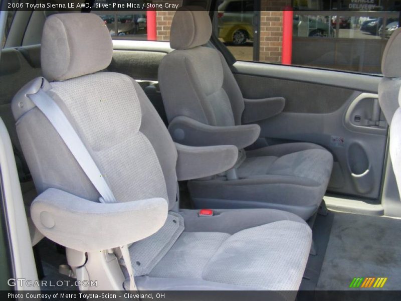 Silver Pine Mica / Stone Gray 2006 Toyota Sienna LE AWD