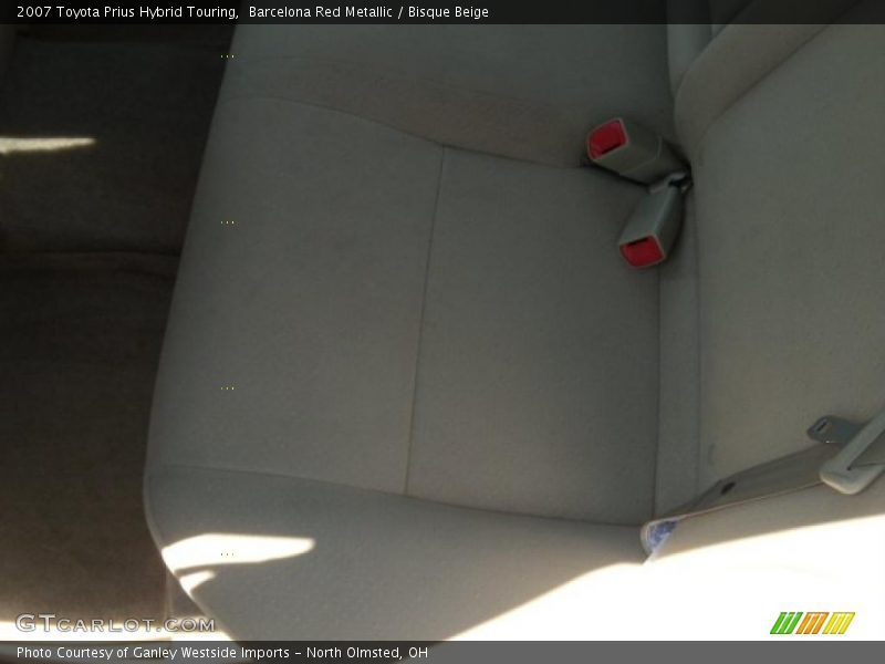 Barcelona Red Metallic / Bisque Beige 2007 Toyota Prius Hybrid Touring