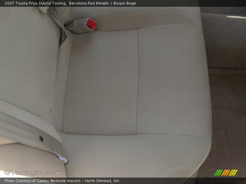 Barcelona Red Metallic / Bisque Beige 2007 Toyota Prius Hybrid Touring