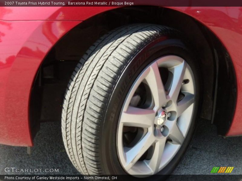 Barcelona Red Metallic / Bisque Beige 2007 Toyota Prius Hybrid Touring
