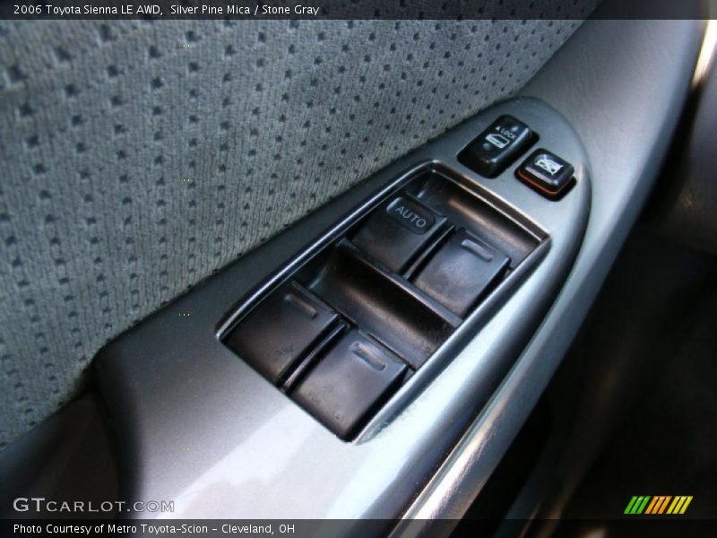 Silver Pine Mica / Stone Gray 2006 Toyota Sienna LE AWD