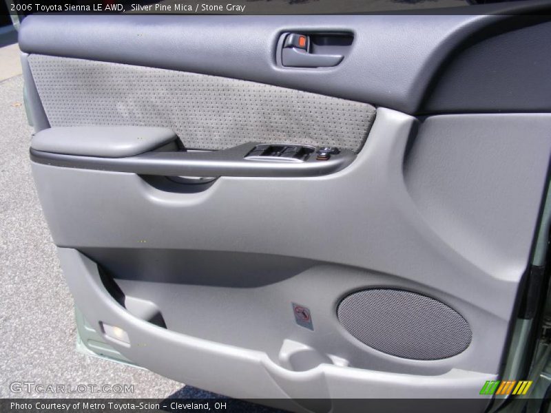 Silver Pine Mica / Stone Gray 2006 Toyota Sienna LE AWD