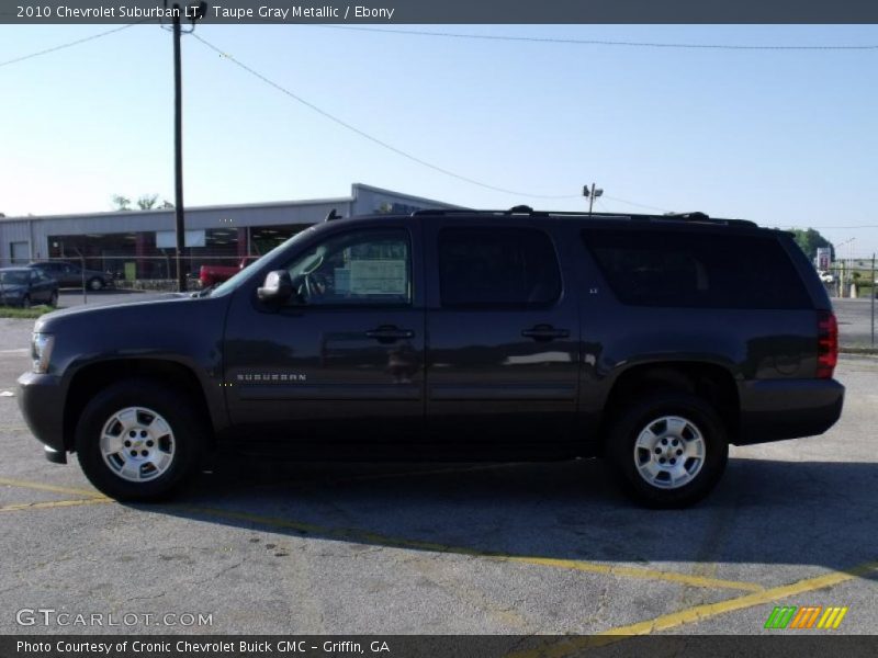 Taupe Gray Metallic / Ebony 2010 Chevrolet Suburban LT