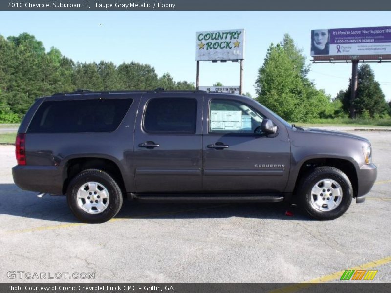 Taupe Gray Metallic / Ebony 2010 Chevrolet Suburban LT