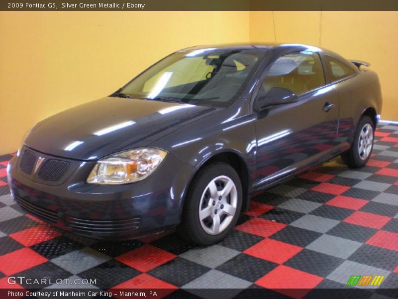 Silver Green Metallic / Ebony 2009 Pontiac G5