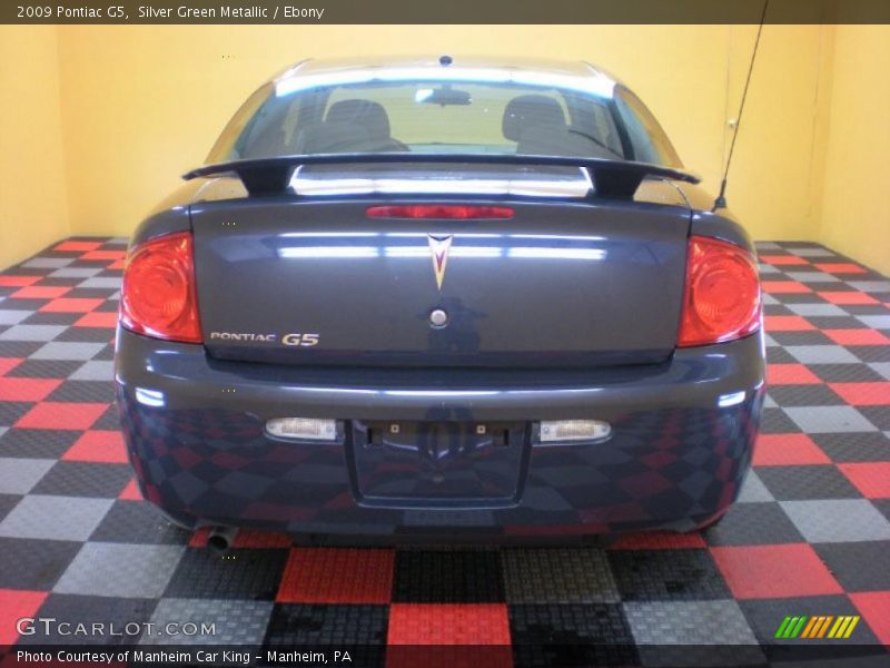 Silver Green Metallic / Ebony 2009 Pontiac G5