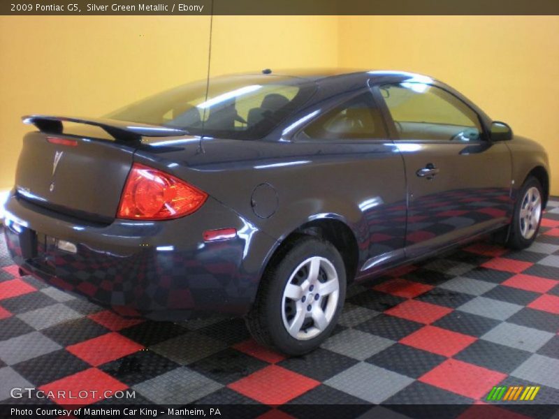 Silver Green Metallic / Ebony 2009 Pontiac G5
