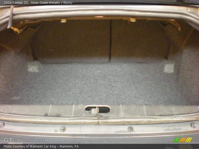 Silver Green Metallic / Ebony 2009 Pontiac G5