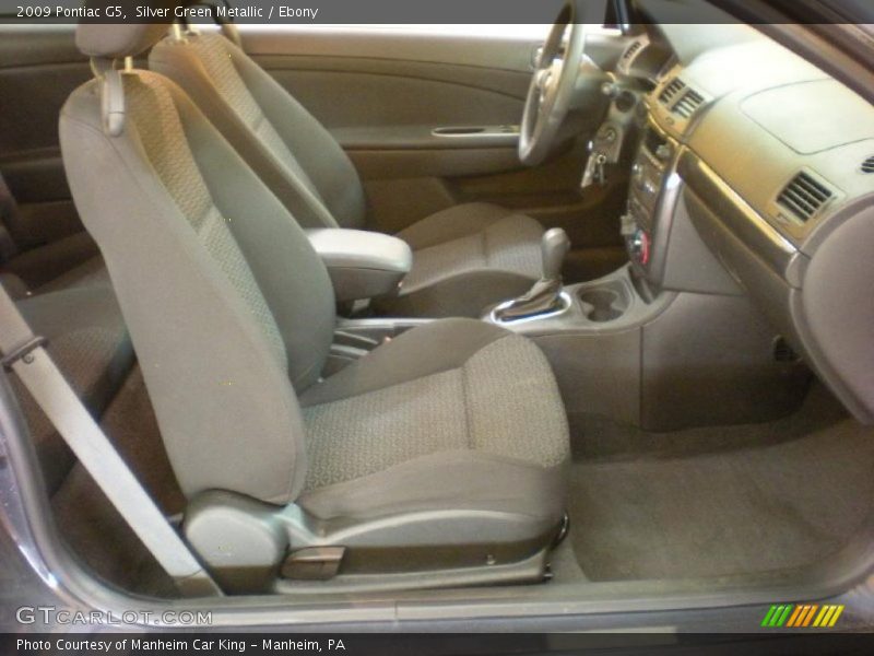Silver Green Metallic / Ebony 2009 Pontiac G5