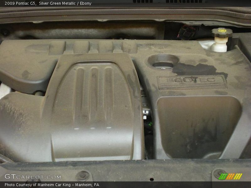 Silver Green Metallic / Ebony 2009 Pontiac G5