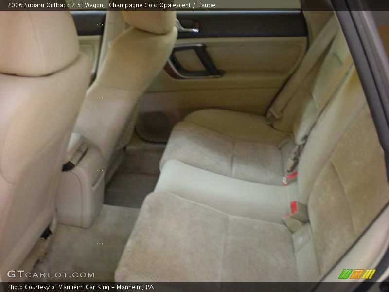 Champagne Gold Opalescent / Taupe 2006 Subaru Outback 2.5i Wagon
