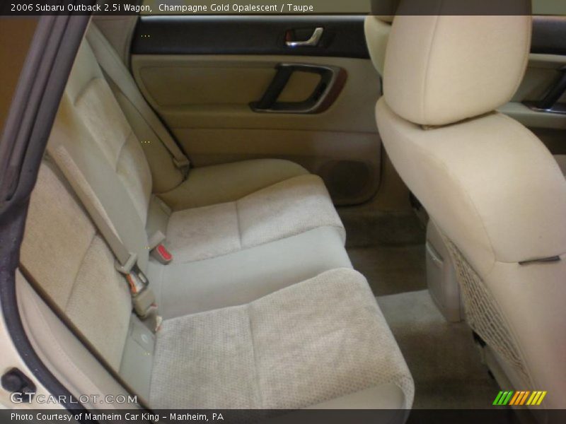 Champagne Gold Opalescent / Taupe 2006 Subaru Outback 2.5i Wagon