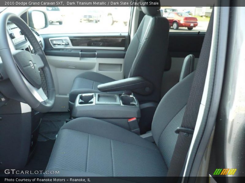 Dark Titanium Metallic / Dark Slate Gray/Light Shale 2010 Dodge Grand Caravan SXT
