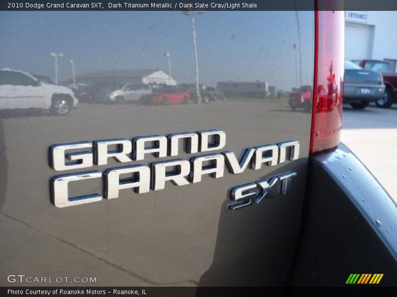 Dark Titanium Metallic / Dark Slate Gray/Light Shale 2010 Dodge Grand Caravan SXT