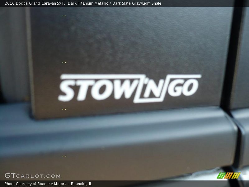 Dark Titanium Metallic / Dark Slate Gray/Light Shale 2010 Dodge Grand Caravan SXT