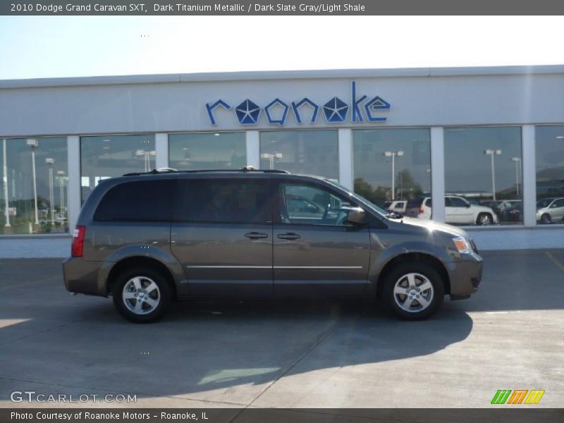 Dark Titanium Metallic / Dark Slate Gray/Light Shale 2010 Dodge Grand Caravan SXT
