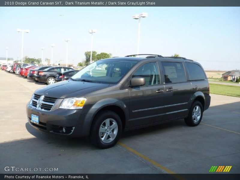 Dark Titanium Metallic / Dark Slate Gray/Light Shale 2010 Dodge Grand Caravan SXT