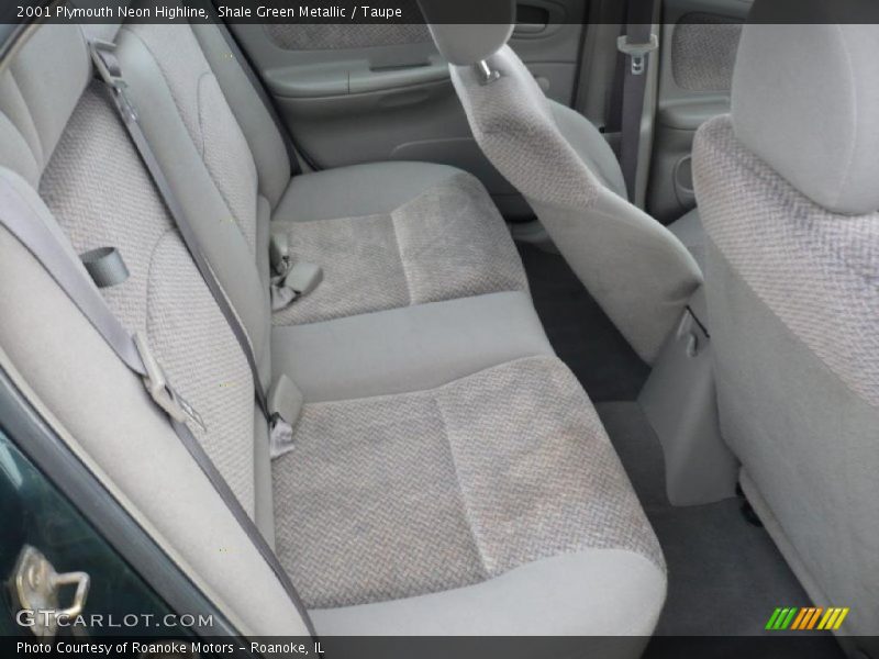 Shale Green Metallic / Taupe 2001 Plymouth Neon Highline