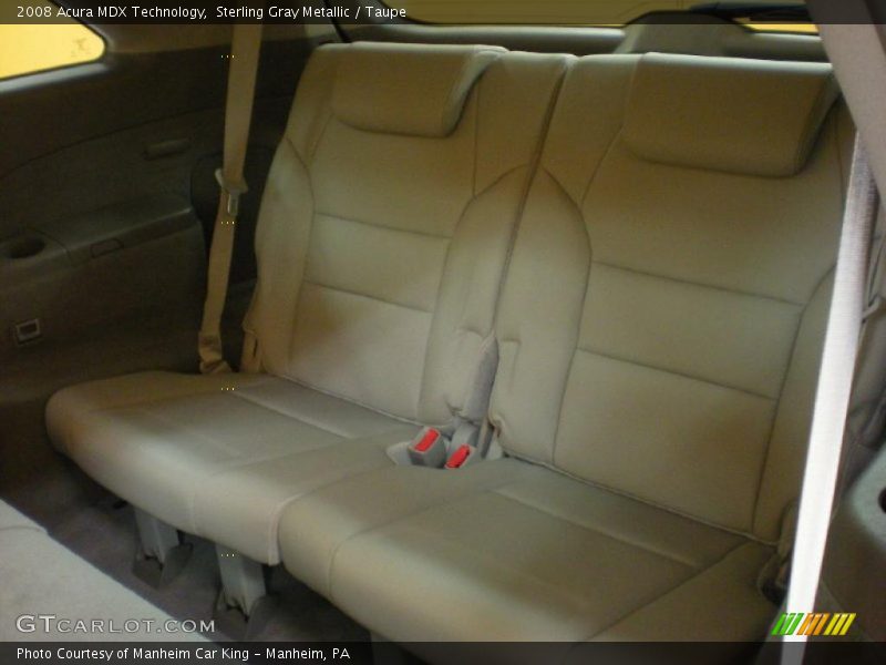 Sterling Gray Metallic / Taupe 2008 Acura MDX Technology